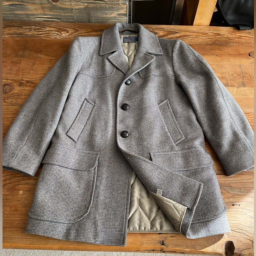 Vintage Wool Pendleton Coat